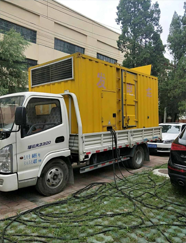 长岭发电车出租-柴油发电机组排烟系统设计要求及其考虑因素