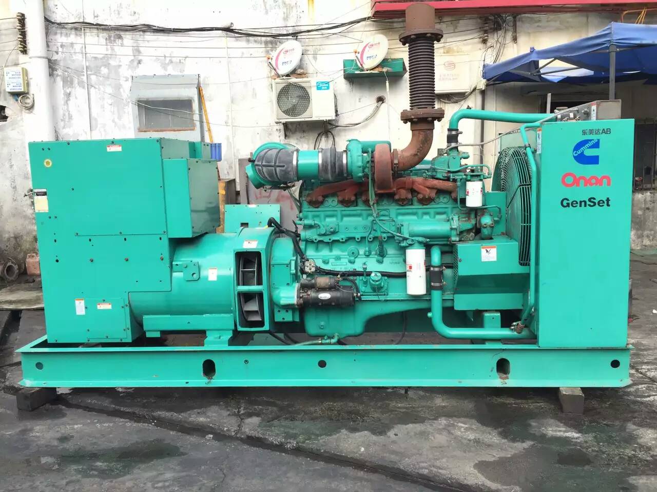 长岭租赁发电机-柴油发电机不正常冒烟的原因