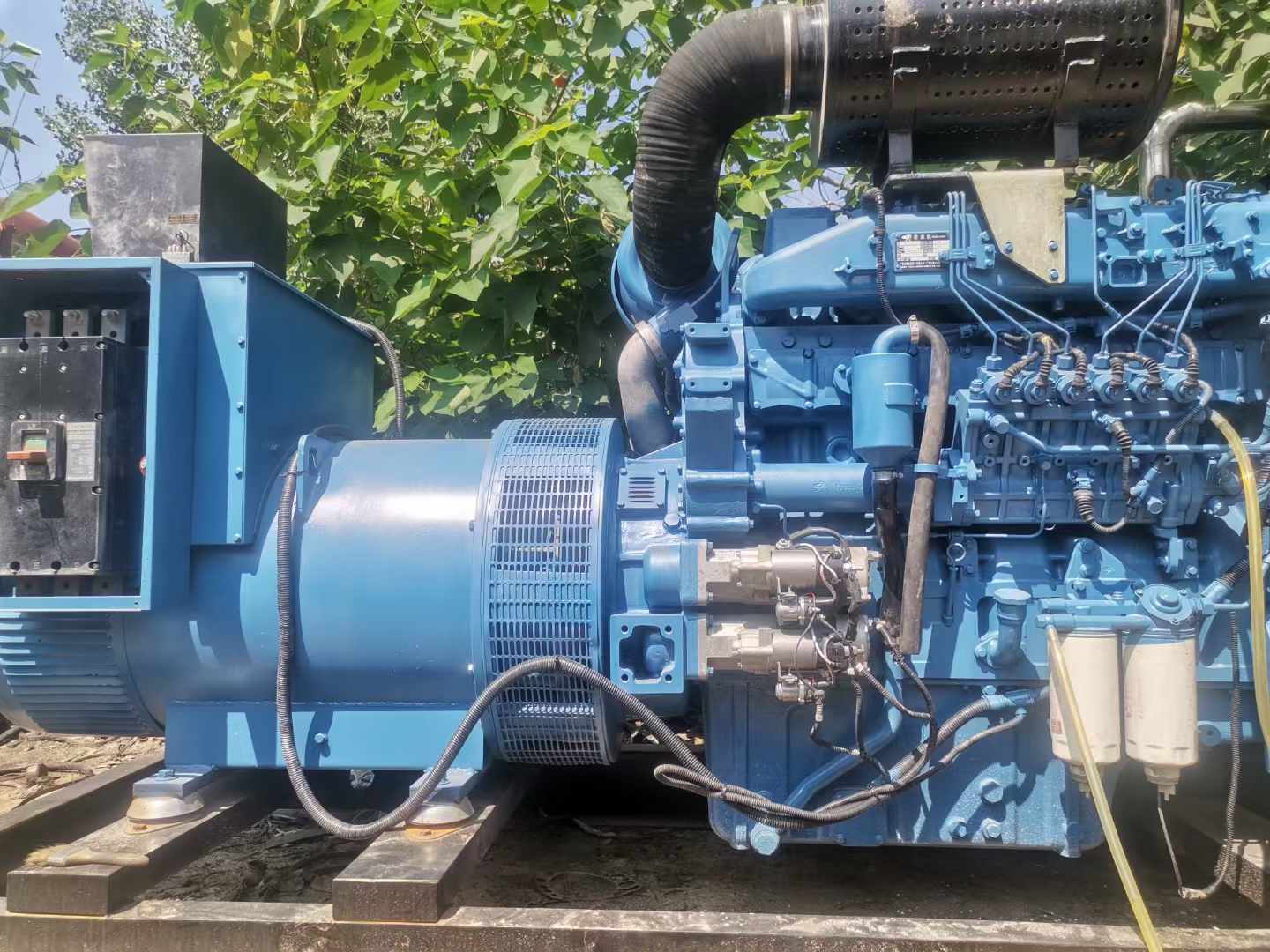 长岭详细说明降低 800kW 柴油发电机输出电流波动的方法